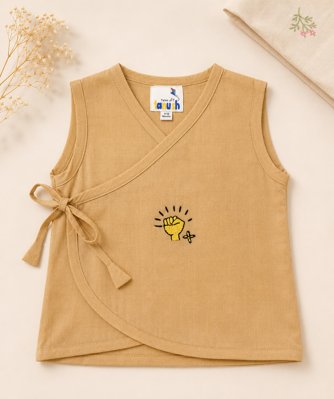 Little Wonders Hand Embroidered Cotton Modal Jhabla Bundle