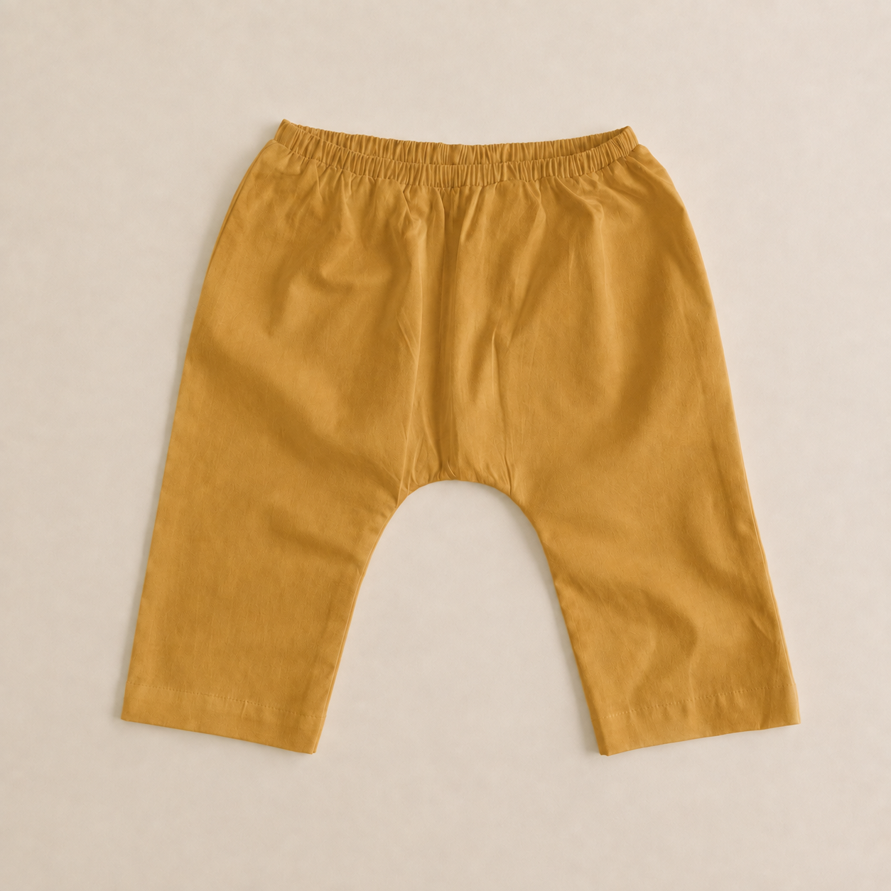 Unisex Cotton Modal Diaper Pant - Mustard Yellow