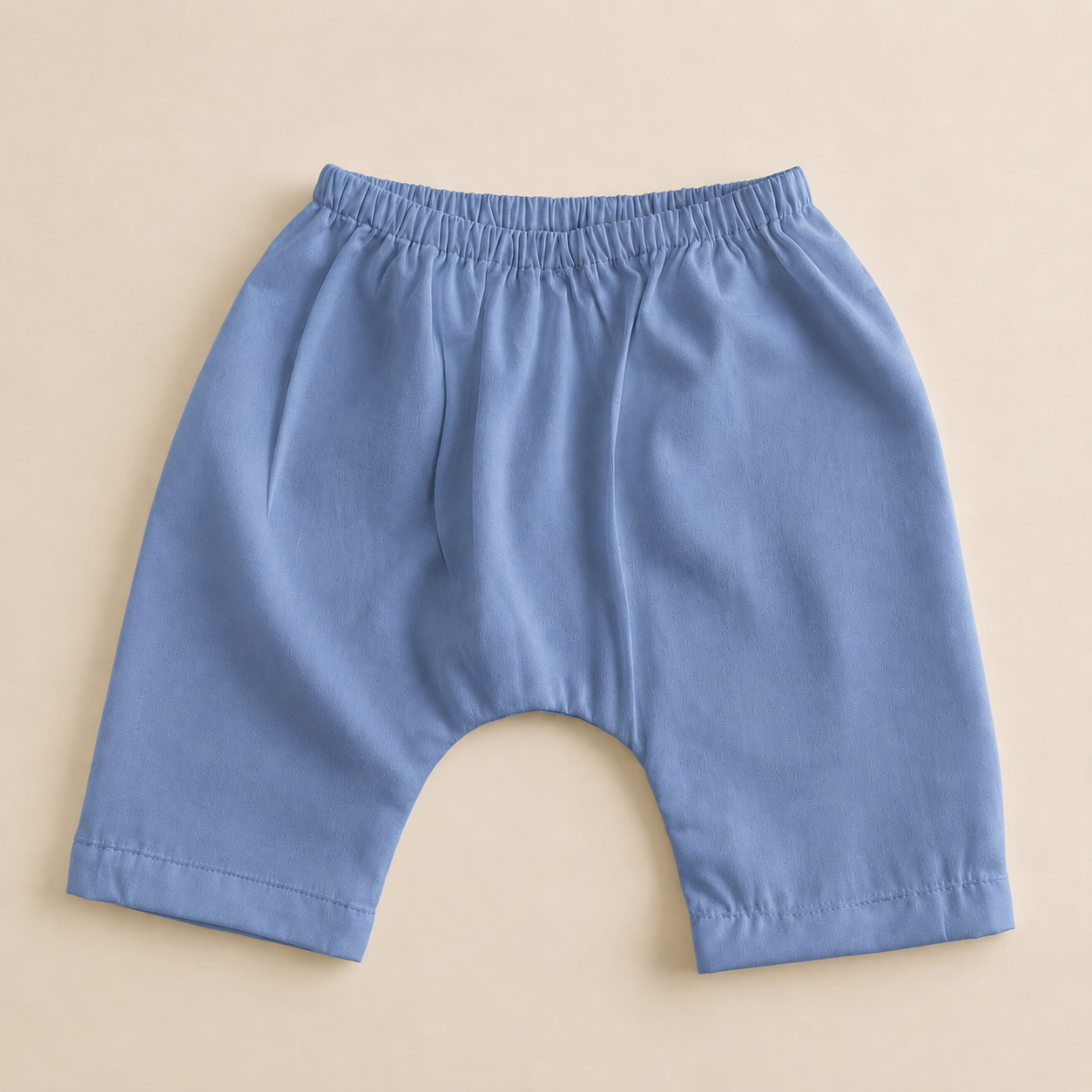 Unisex Cotton Modal Diaper Short - Dusty Blue