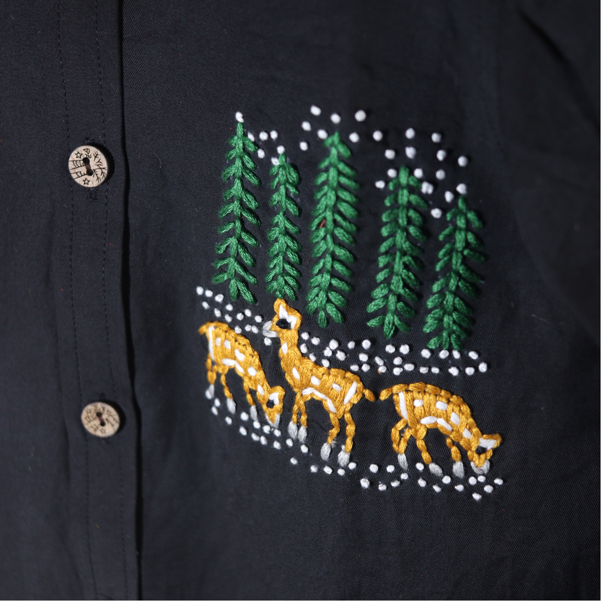 Deer Full Sleeves Shirt