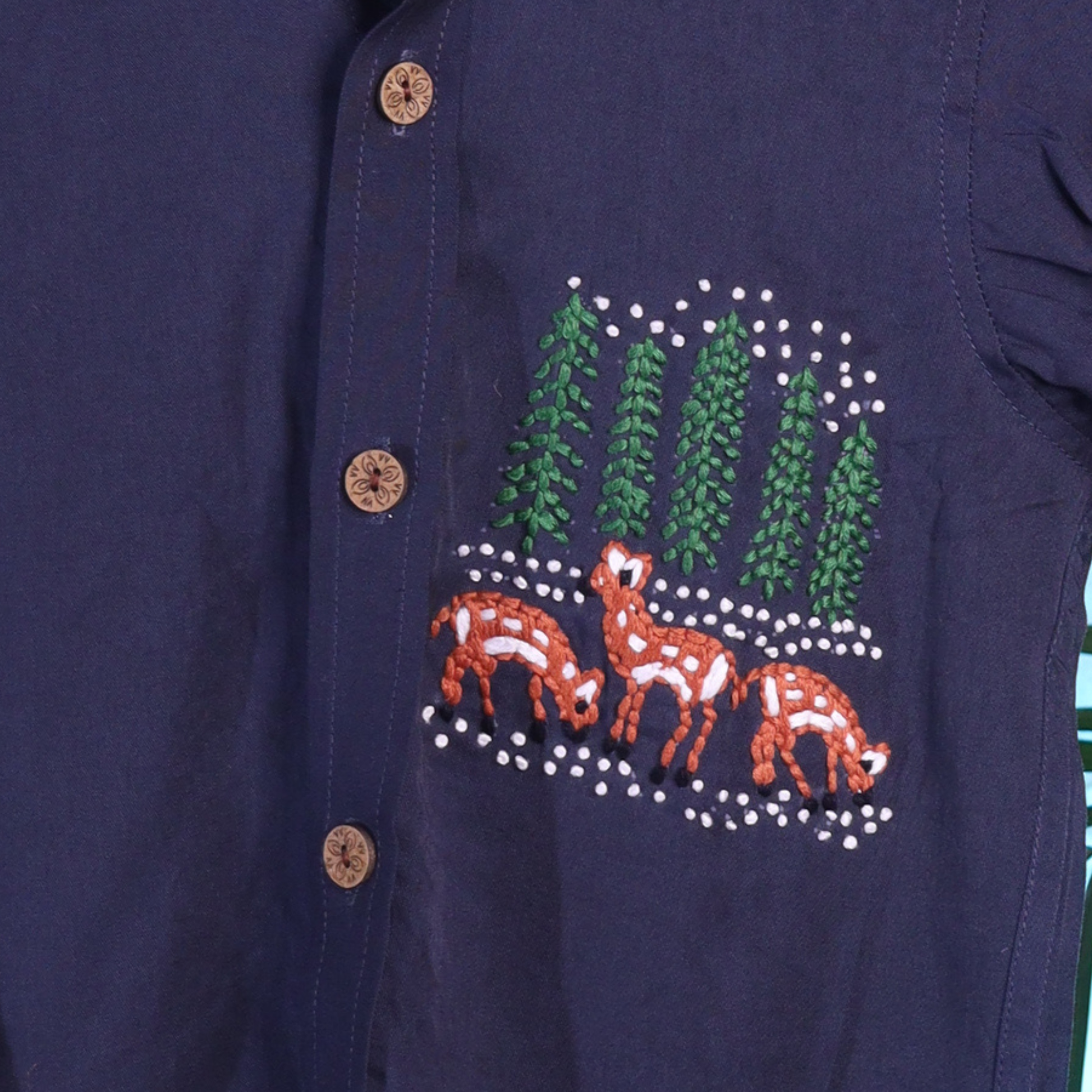 Deer Full Sleeves Shirt