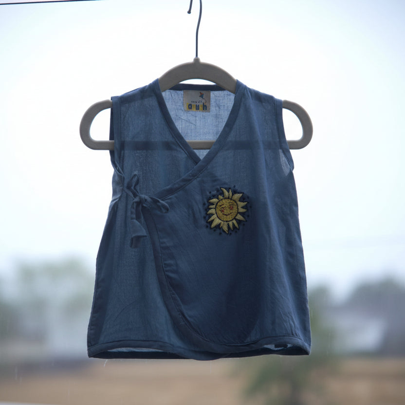 Everyday Stories Hand Embroidered Cotton Modal Jhabla Bundle