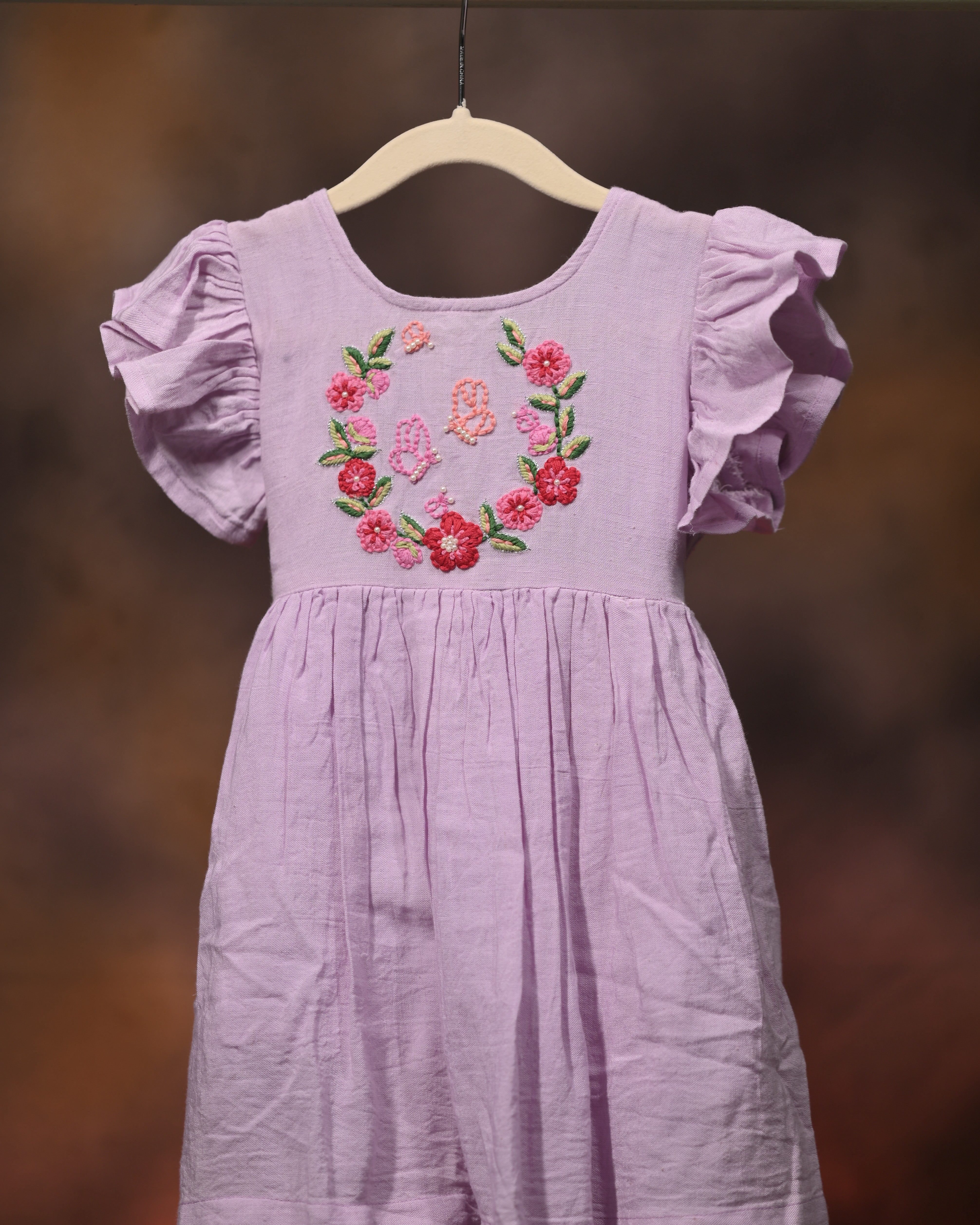 Three Butterfly Dress