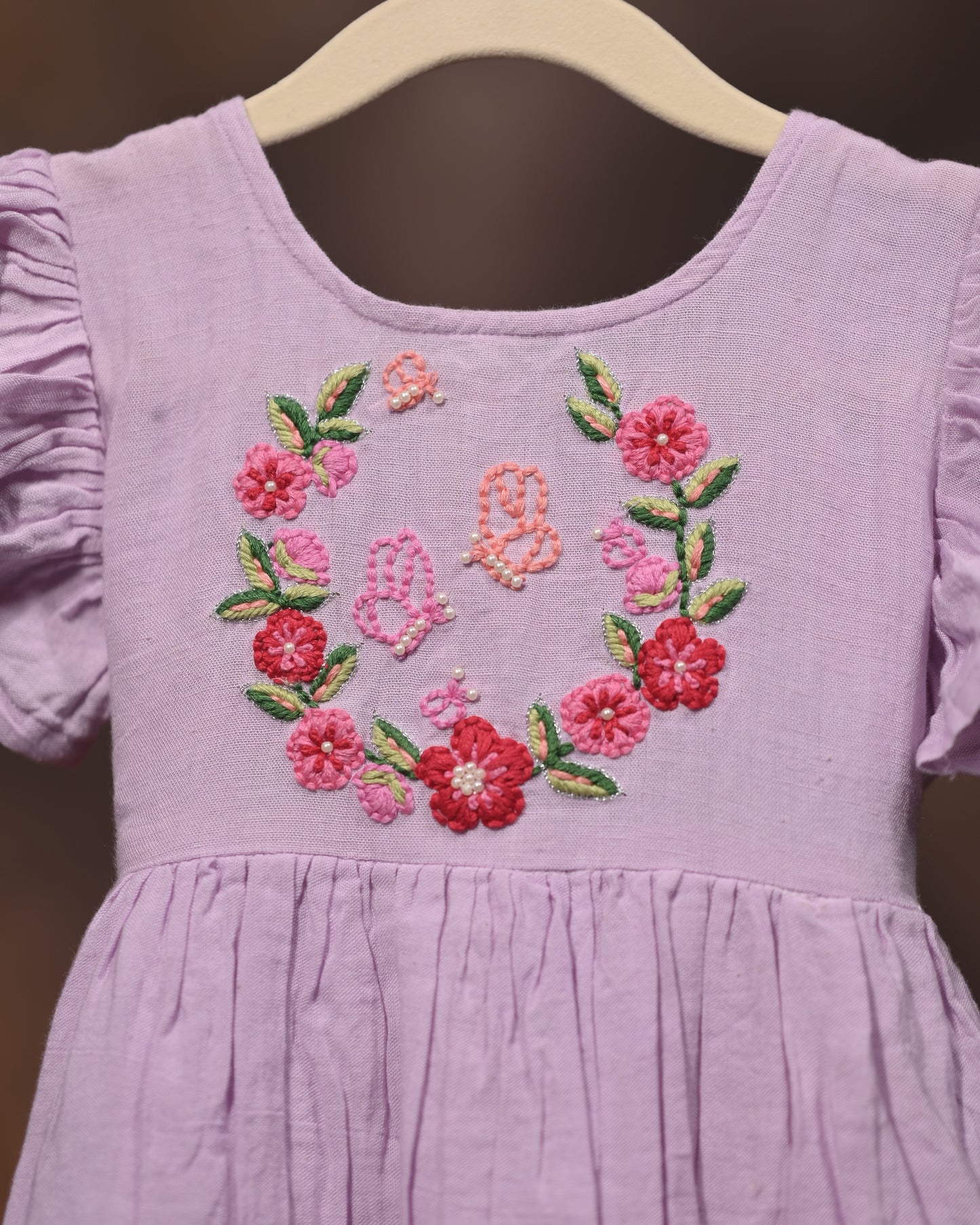 Three Butterfly Dress