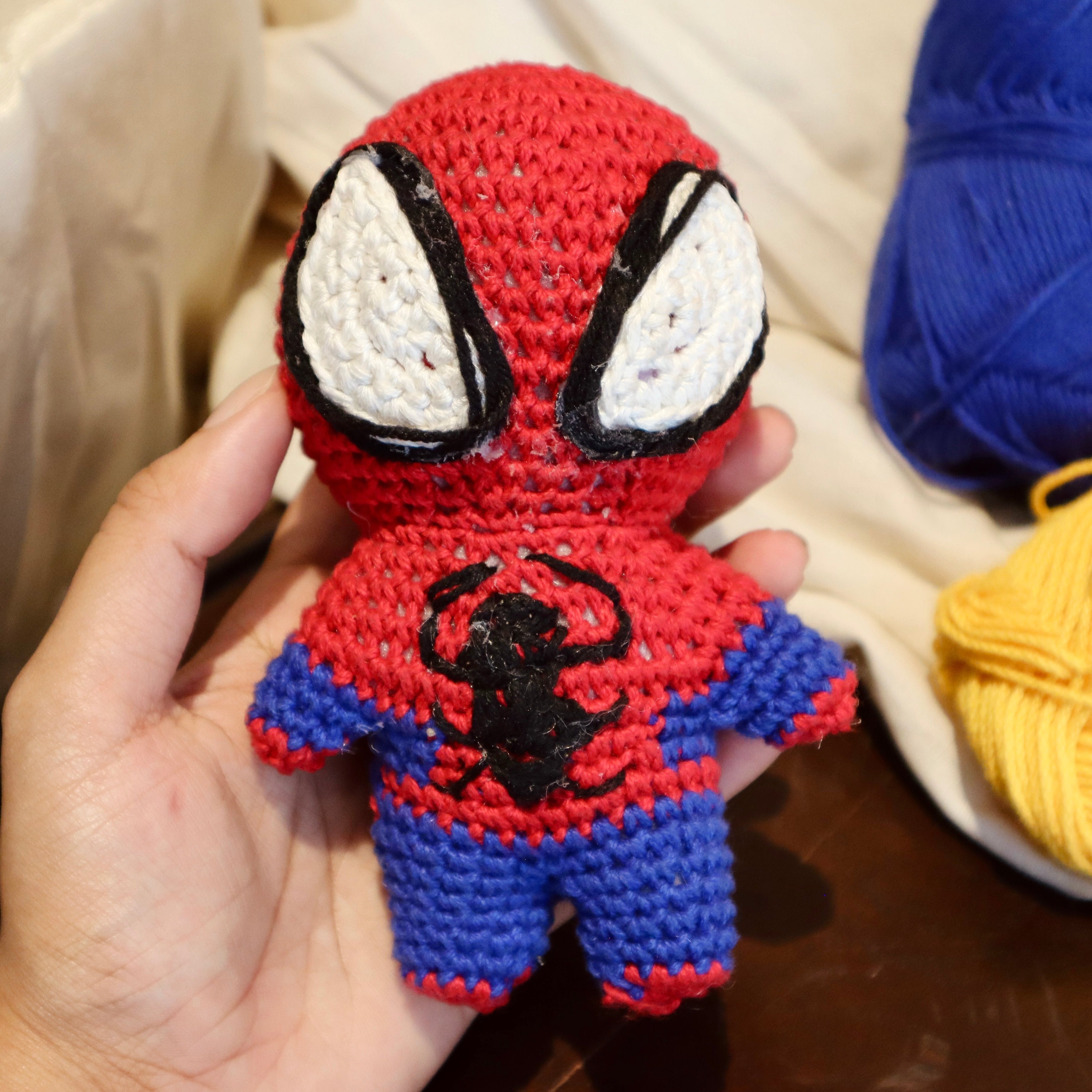 Spiderman Crochet Toy