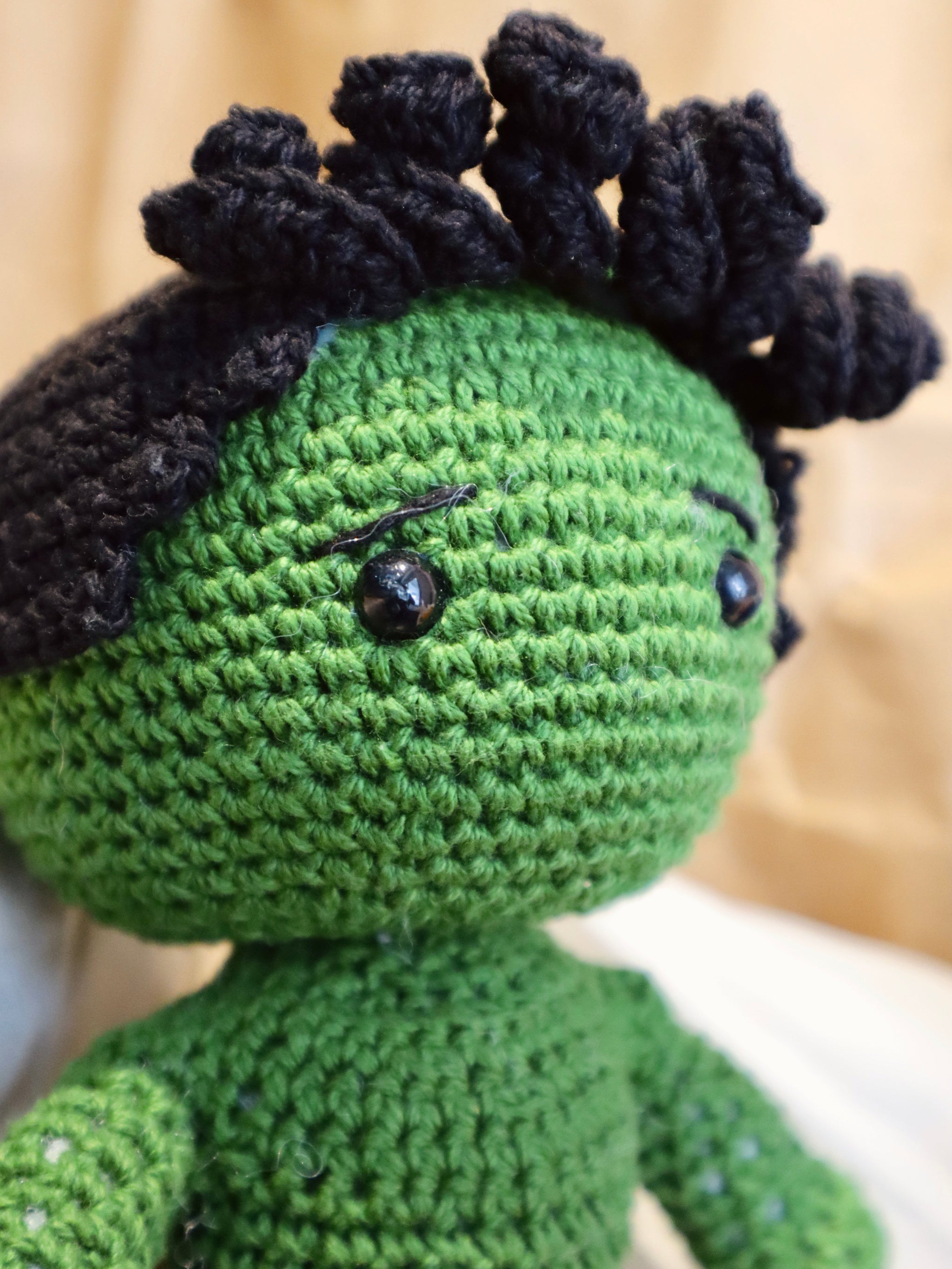 Hulk Crochet Toy