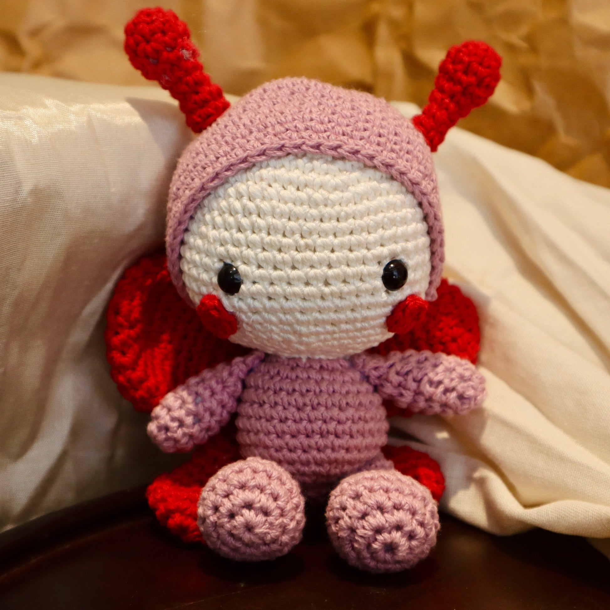 Big Butterfly Crochet Toy