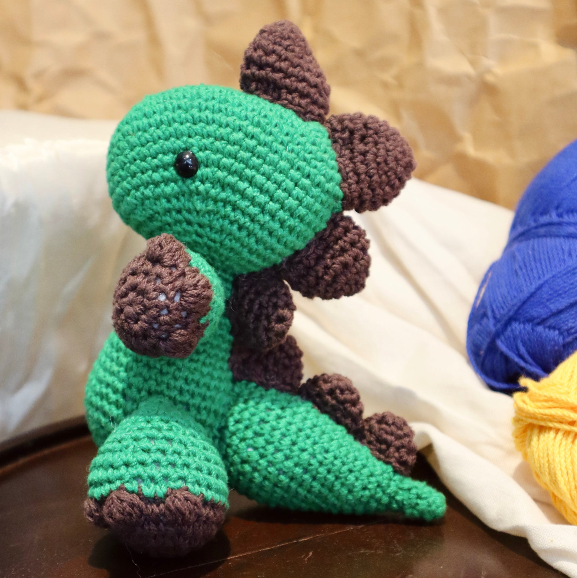 Super Dino Crochet Toy