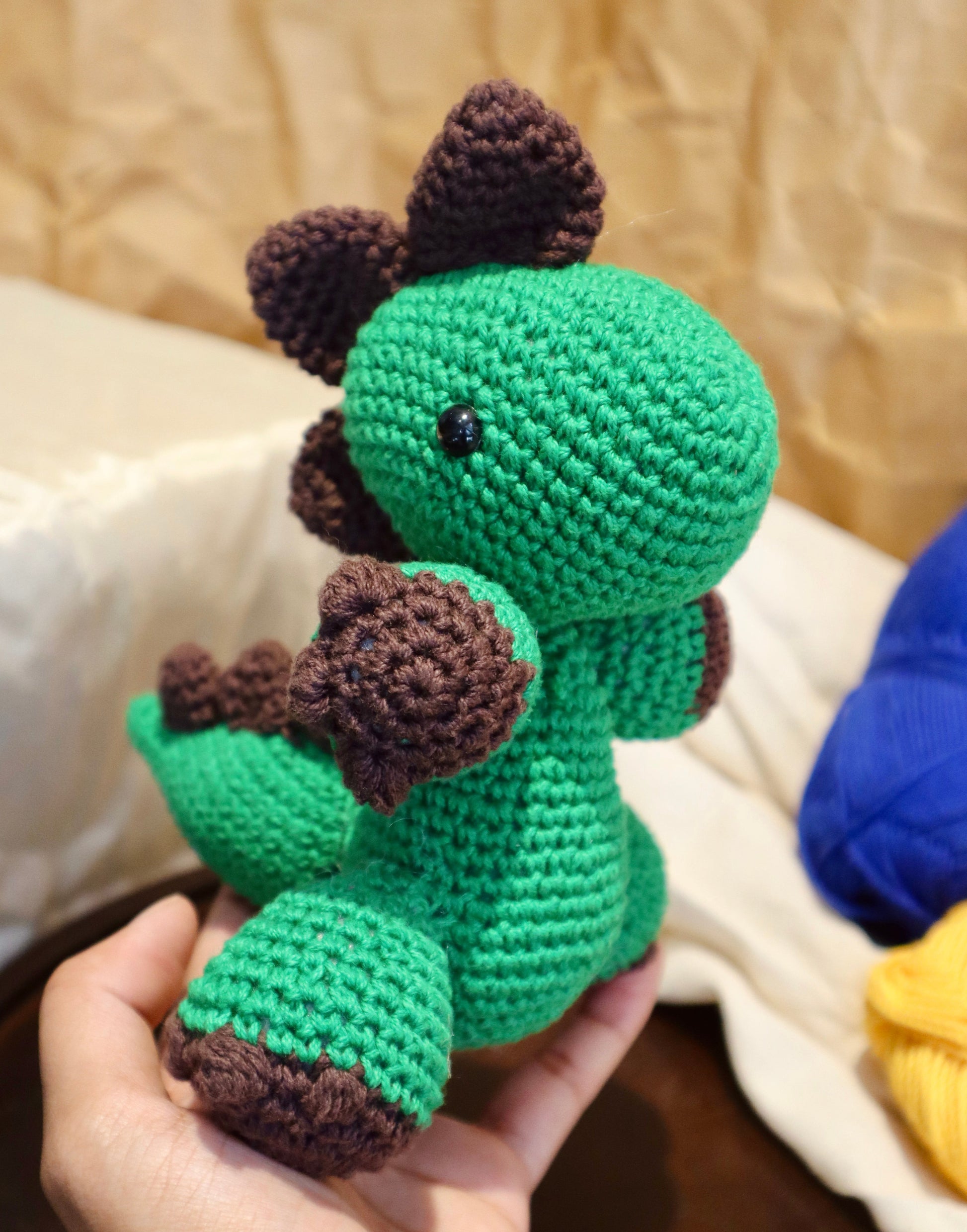 Super Dino Crochet Toy