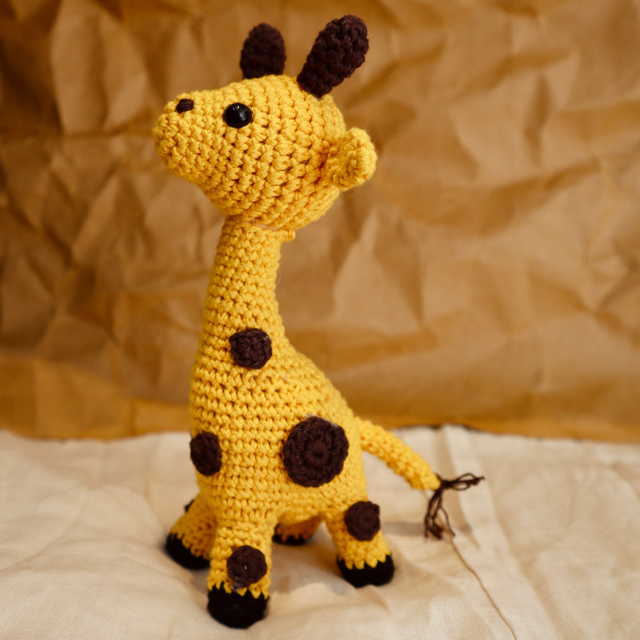 Ladoo Giraffe Crochet Toy