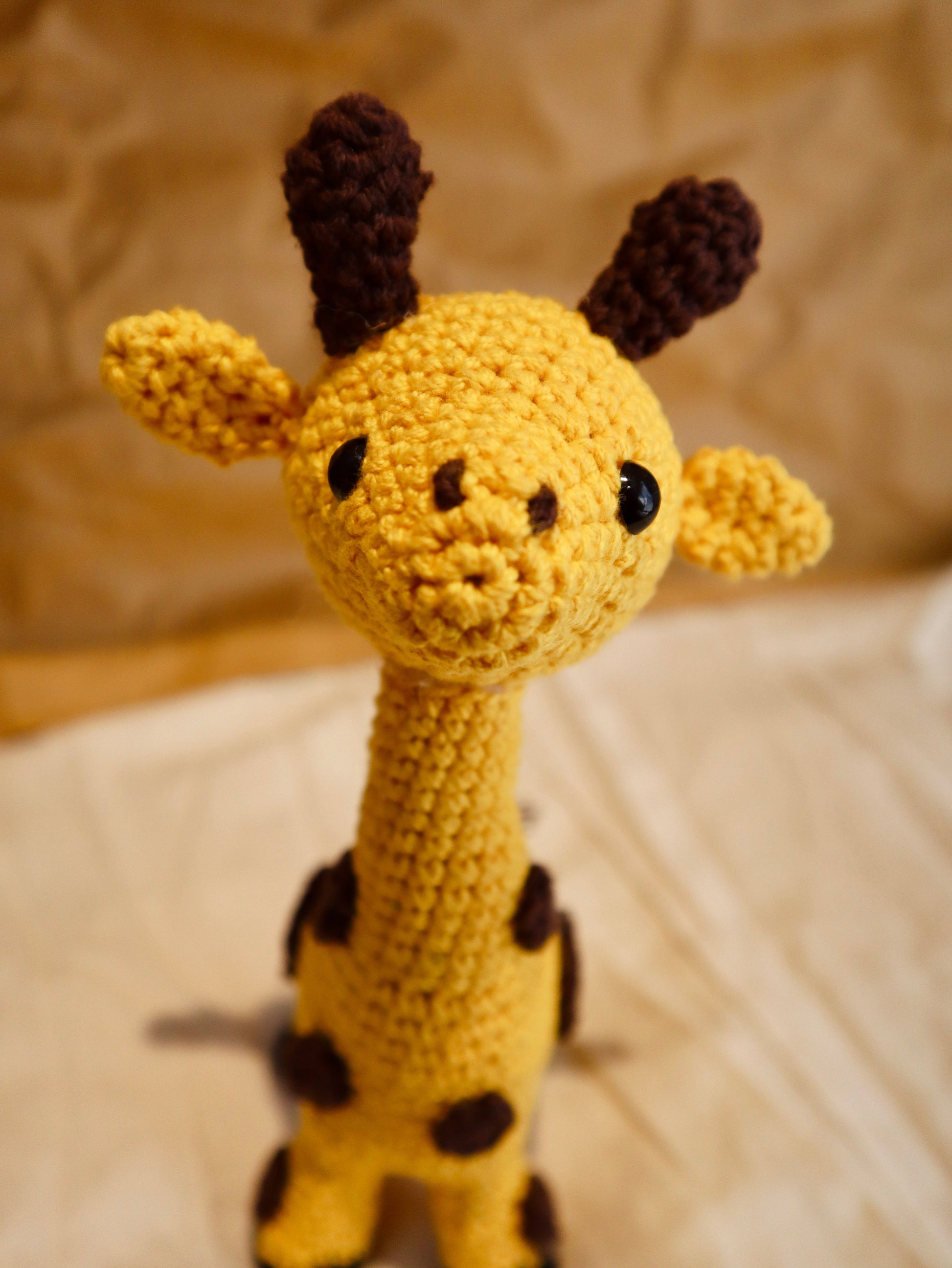 Ladoo Giraffe Crochet Toy
