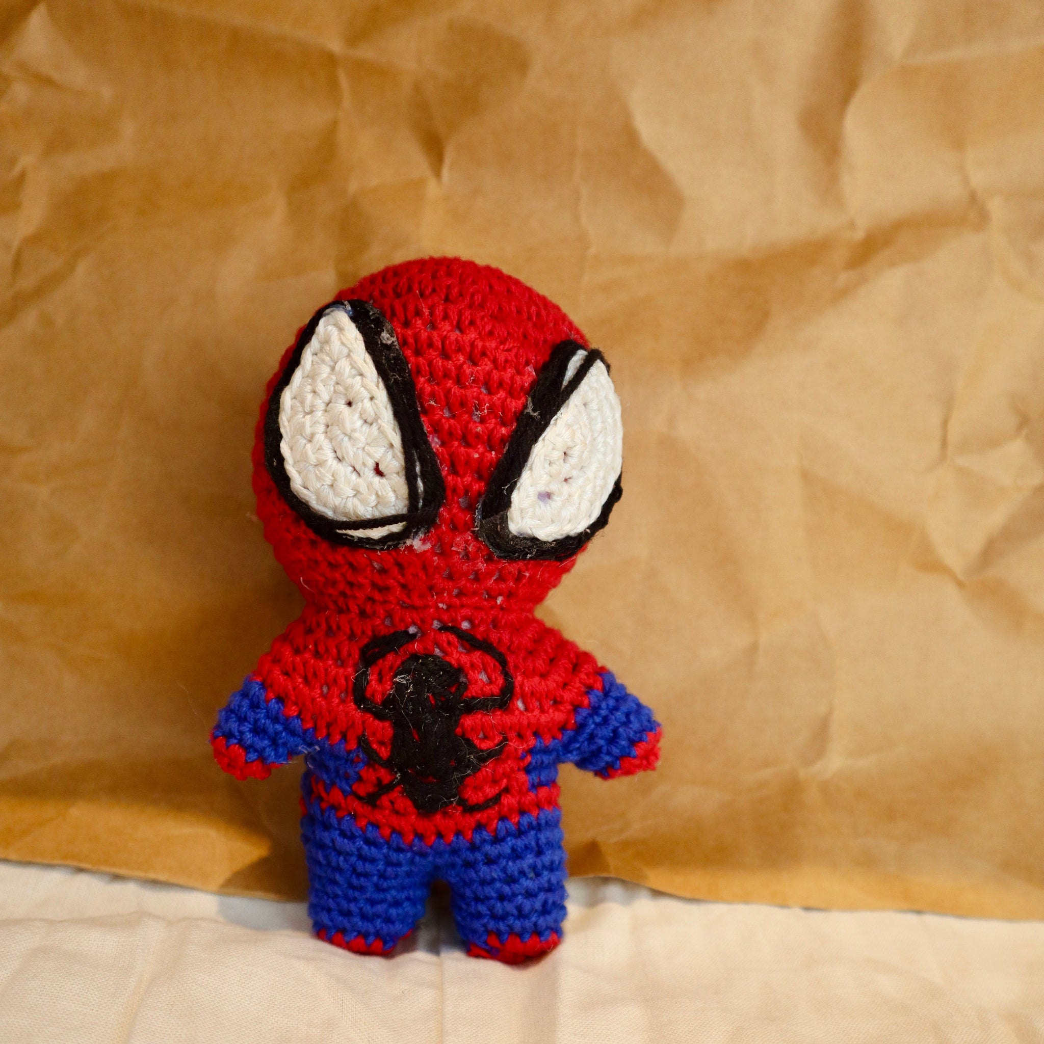 Spiderman Crochet Toy