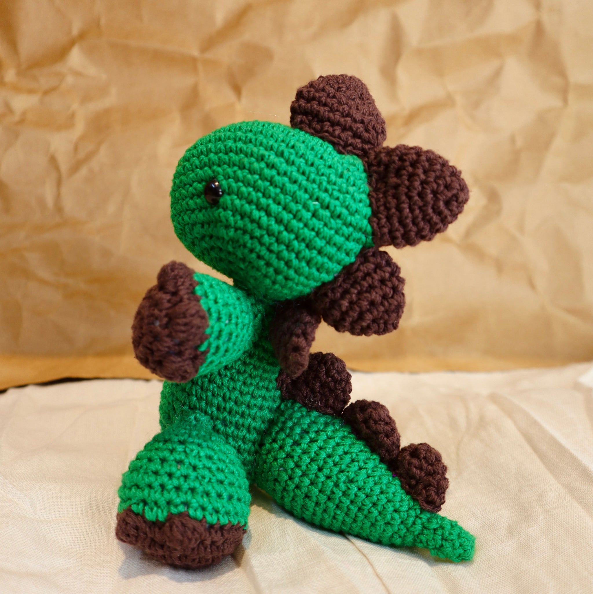 Super Dino Crochet Toy