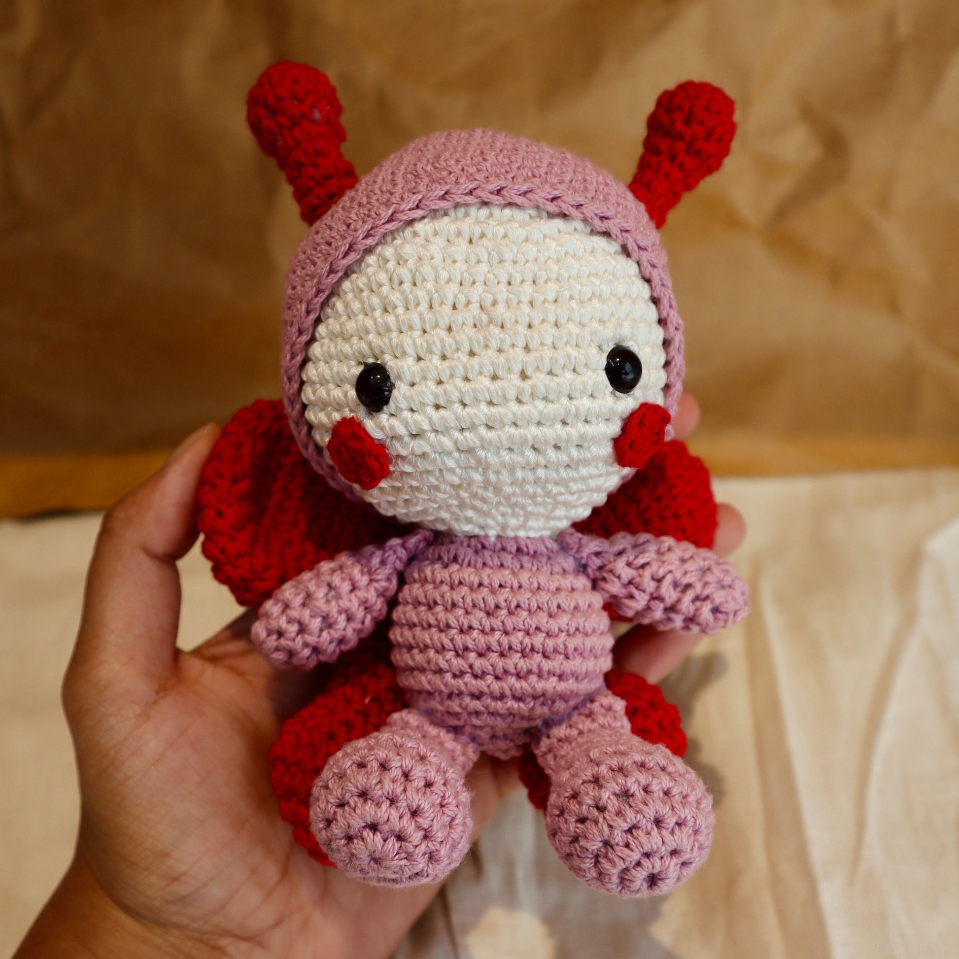 Big Butterfly Crochet Toy