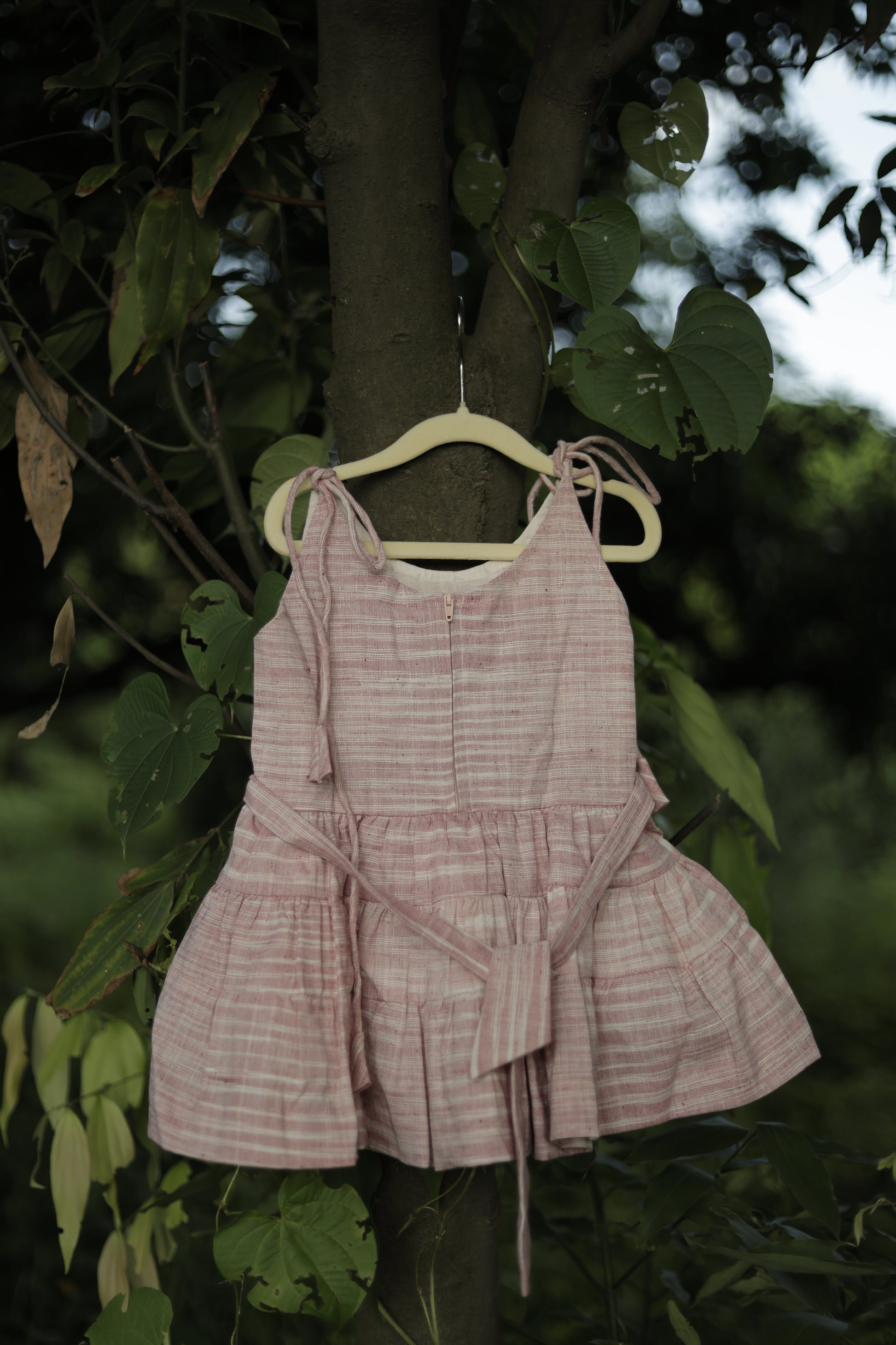 Chiya Hand Embroidered Khadi Dress