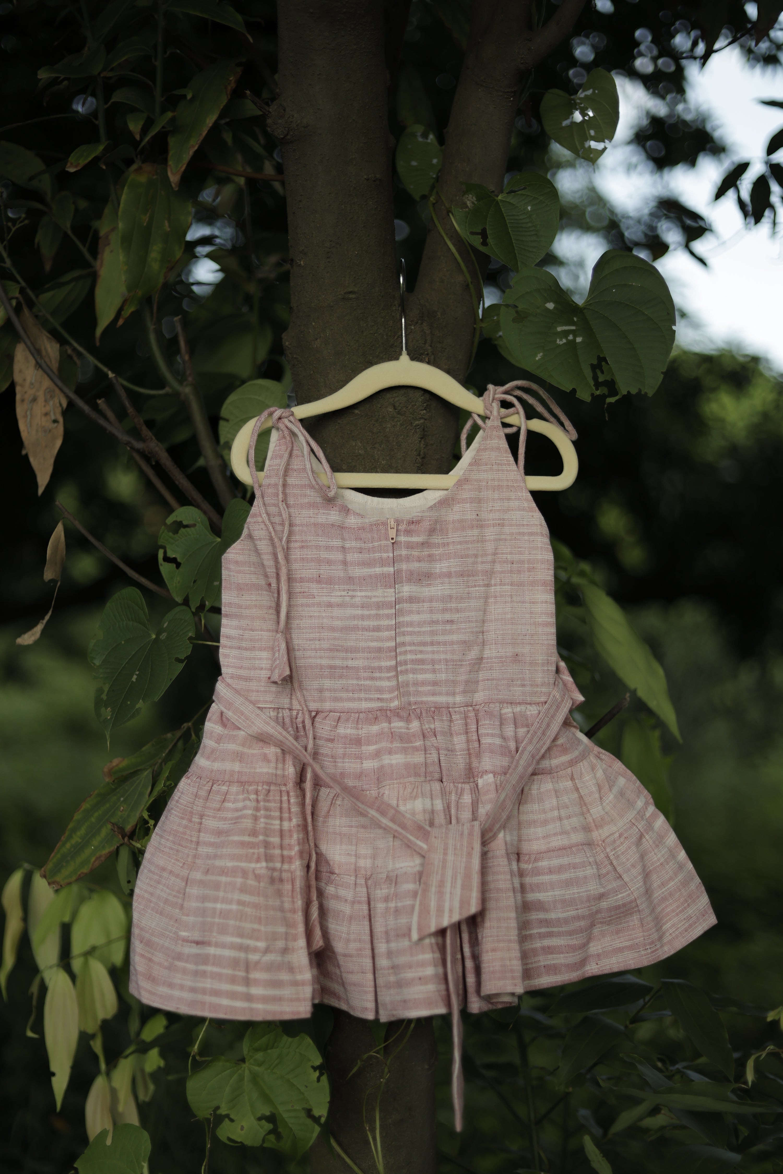 Chiya Hand Embroidered Khadi Dress