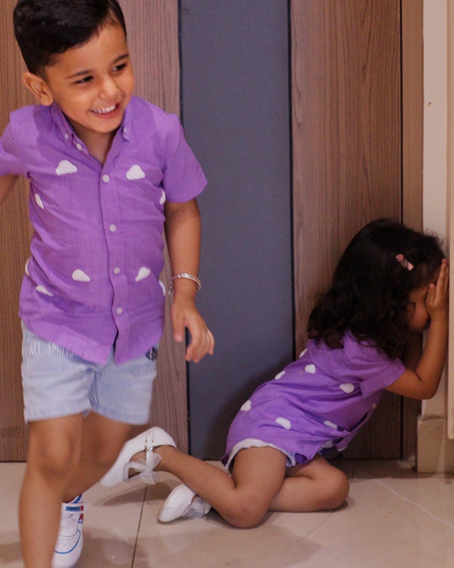 Tiny Cloud Parade Shirt