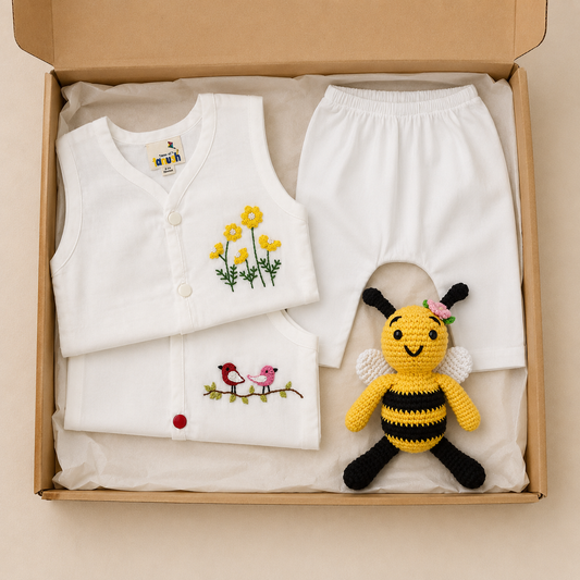 Bloom & Birdies Newborn Gift Set