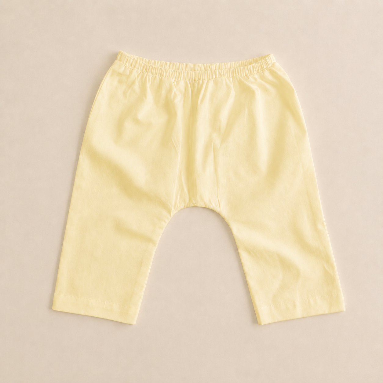 Unisex Cotton Modal Diaper Pant - Butter Yellow