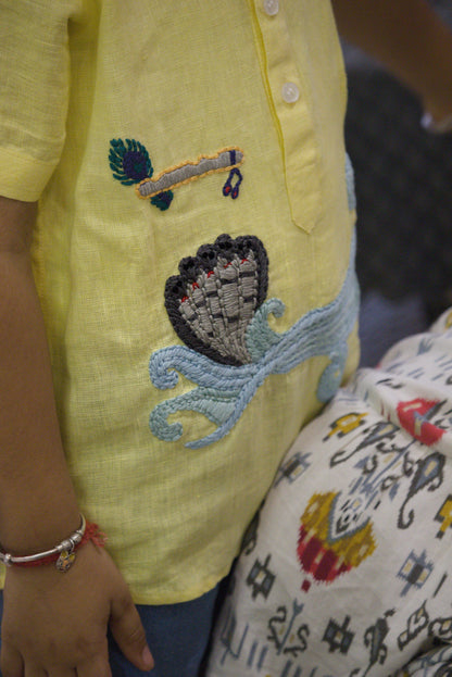 Kaliya Naag Kurta Shirt